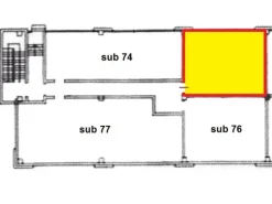 #1649 Ufficio (sub 75) al piano primo di centro commerciale