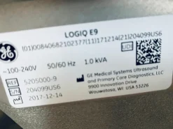 Ultrasuono GE Logiq E9 XDclear