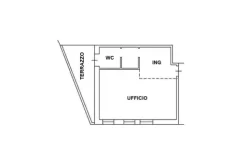 #25367 Vano ufficio al piano primo (sub 34) e servizi