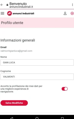 Vendesi riammagliatrice EXACTA FINEZZA 16