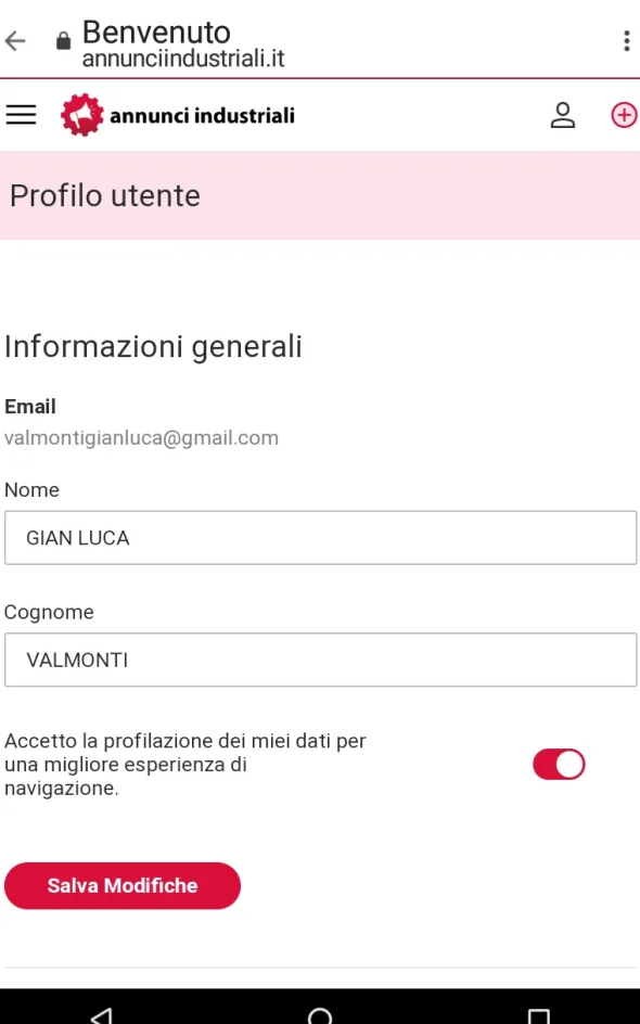 Vendesi riammagliatrice EXACTA FINEZZA 16