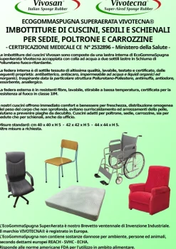 Vendita produzione GommaSpugna di Caucciù Naturale