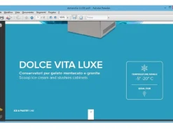 VENDO BANCO GELATI 6+6 POZZETTI - Mod. DOLCEVITA-LUXE