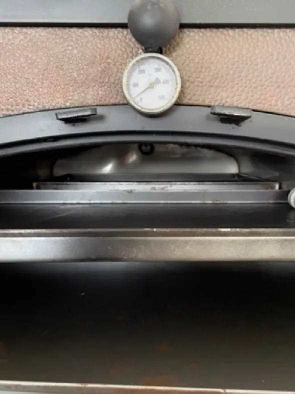 Vendo FORNO in acciaio a legna