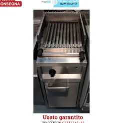 Vendo Griglia a pietra lavica a gas per carne