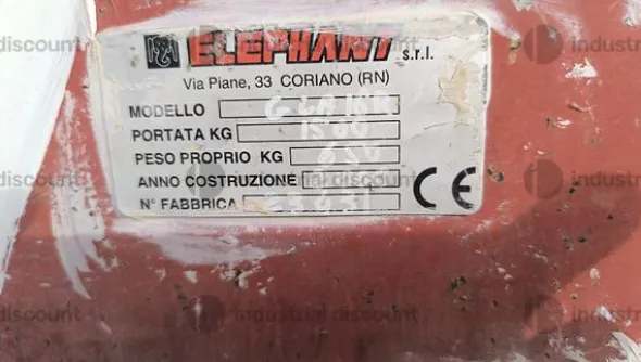7#9254 Ventosa 6 piastre Elephant GLA6R