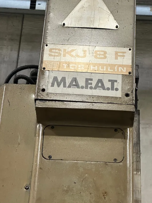 Vertical Turning Lathe TOS SKJ 8 F