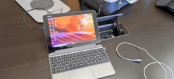 5#6453 Visore microscopico con tablet