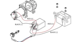 12 V VERRICELLO ELETTRICO RS-3500 - 1585 kg