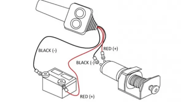 12 V VERRICELLO ELETTRICO RS-2500 - 1130 kg