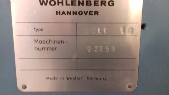 Wohlenberg Golf 18 + Kolbus md 155