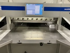 Wohlenberg 132 paper guillotine