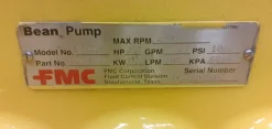 W11 Series FMC Piston Bean Pumps