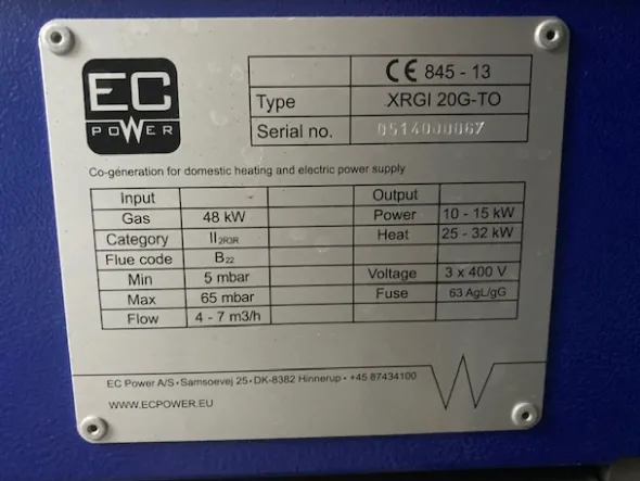 XRGI 20G-EC ECPOWER