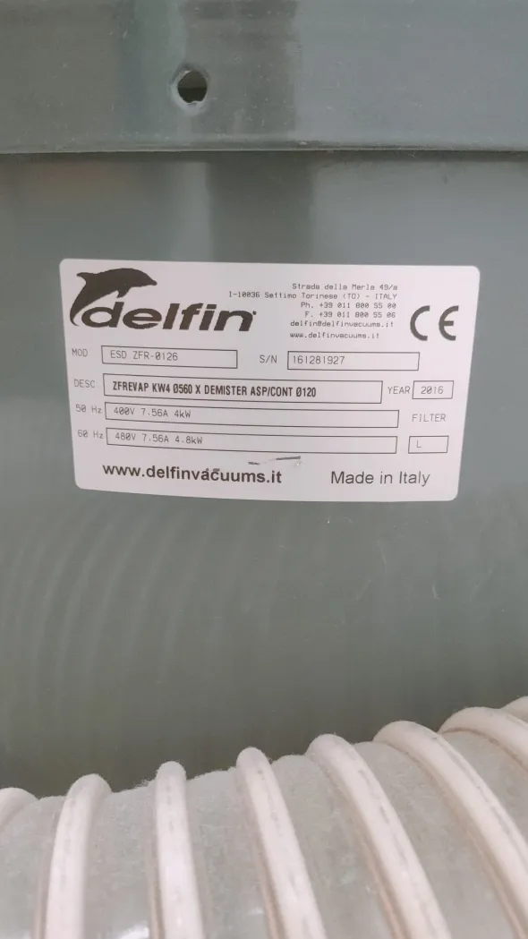 Zefiro Air Flow Aspiratore Industriale